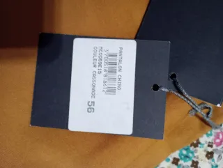 Pantalón chino talla 56.