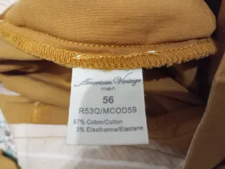 Pantalón chino talla 56.
