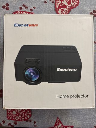 Proyector Excelvan Negro