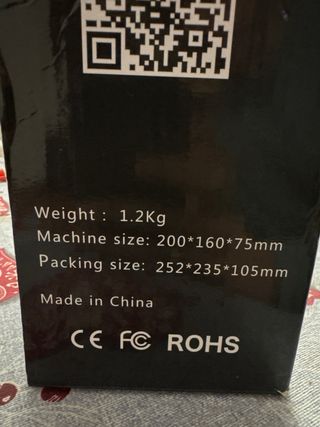 Proyector Excelvan Negro