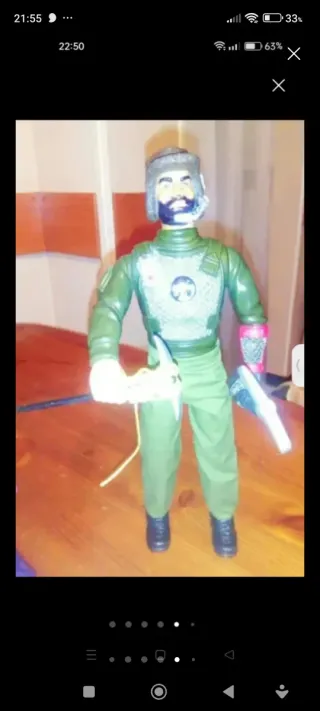 Muñeco Action Man