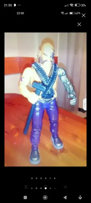 Muñeco Action Man