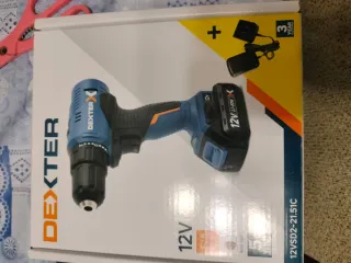 Taladro Dexter 12V Li-Ion