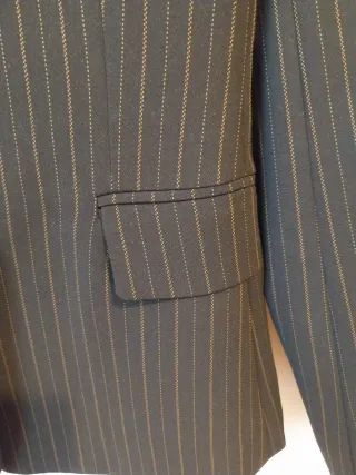 Chaqueta Adolfo Domínguez raya diplomática Talla S