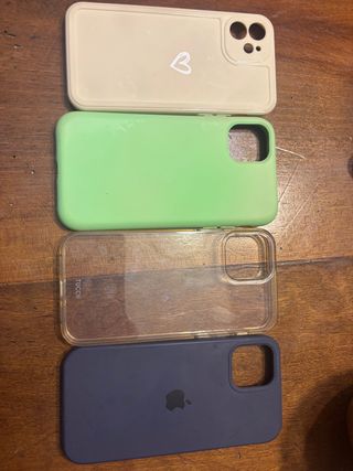Lote  4 fundas iPhone 12/12 Pro (Apple)