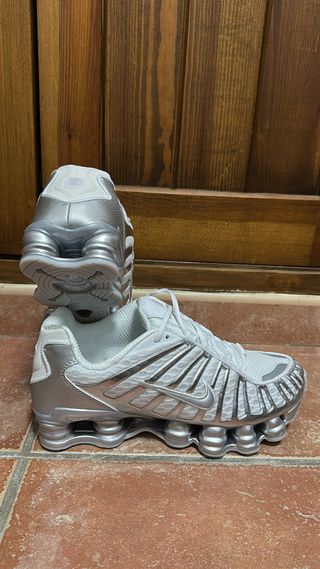 Nike Shox TL Plata