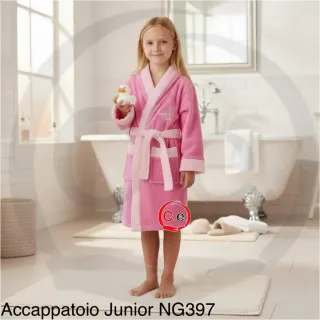 Accappatoio Junior Rosa