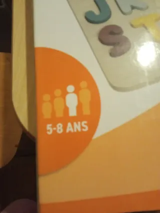 Tableta Alfabeto Montessori Madera