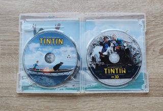 Tintin El Secreto del Unicornio Blu Ray 3D