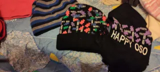 Gorro y bufanda Happy Oso