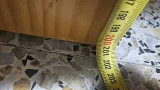 Puerta de madera interior