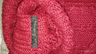 Jersey Stradivarius Rojo Talla M Calado