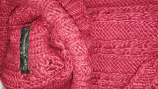 Jersey Stradivarius Rojo Talla M Calado