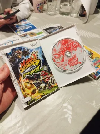 Wii Mario Strikers Charged Football