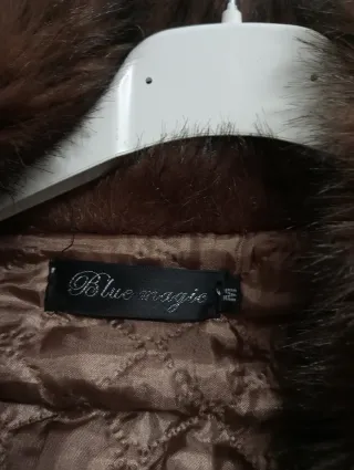 Chaqueta de punto con pelo
