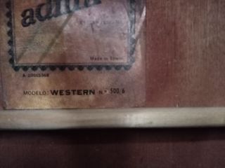 Guitarra Admira Western 500 - Como Nueva