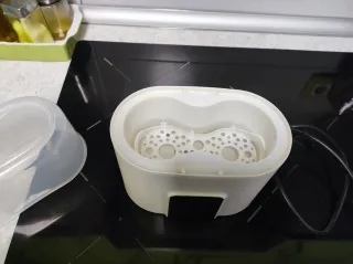 Calienta biberones doble