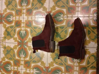 Botines Clarks Talla 37 color vino