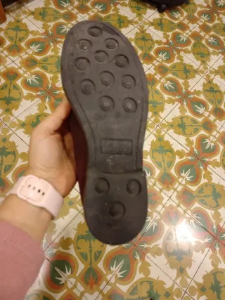 Botines Clarks Talla 37 color vino