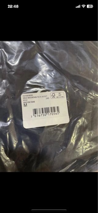 Plumifero Quiksilver Talla M Azul/Gris