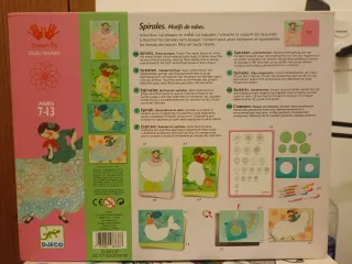 Djeco Juego Dibujo Espirales Motivos Vestidos