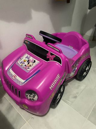 Coche Batería Minnie Mouse 6V