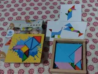 Juego de Aprendizaje Tangram Mundo Diver