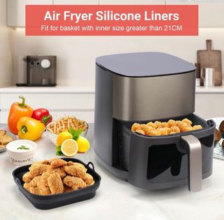 Moldes Silicona Freidora Aire Alyvisun (2 Piezas)