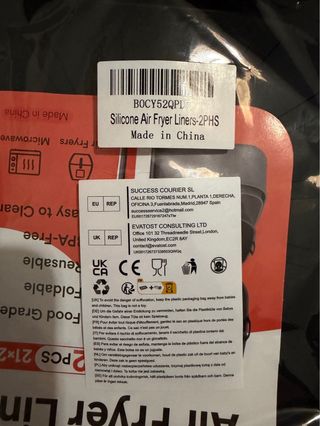 Moldes Silicona Freidora Aire Alyvisun (2 Piezas)