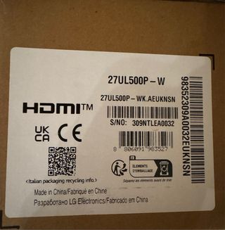 Monitor LG UHD 4K - 27UL500