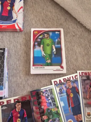 Lote barcelona topps y daka
