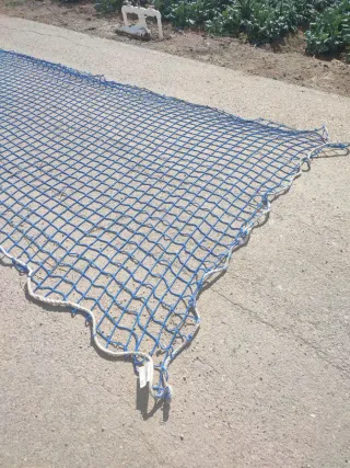 Red de seguridad obra azul 3x20m
