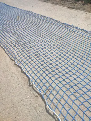 Red de seguridad obra azul 3x20m