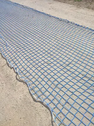 Red de seguridad obra azul 3x20m