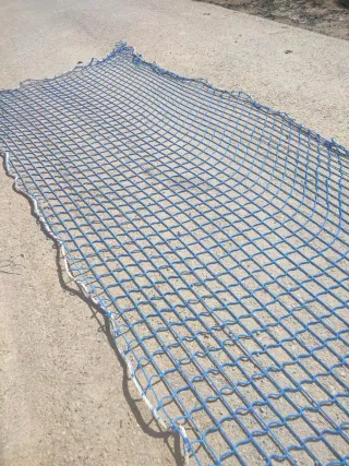 Red de seguridad obra azul 3x20m