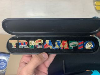 Insignias Tricampeón Fútbol Barça