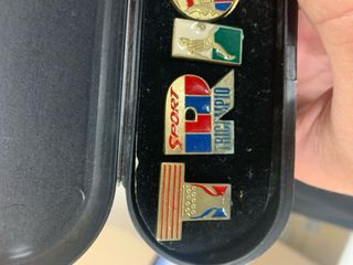 Insignias Tricampeón Fútbol Barça