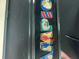 Insignias Tricampeón Fútbol Barça