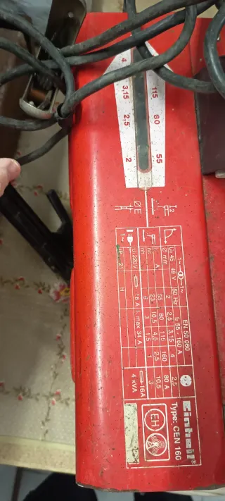 Soldadora Einhell Euro Master CEN 160