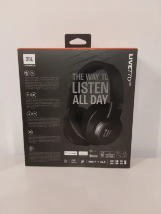 Auriculares JBL LIVE 770NC Negro NUEVOS PRECINTADO