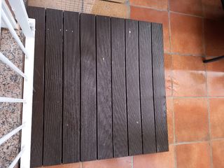 Loseta Jardín Marrón 90x90