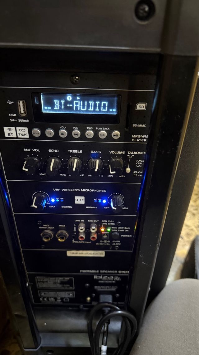 Altavoz Ibiza Sound Negro