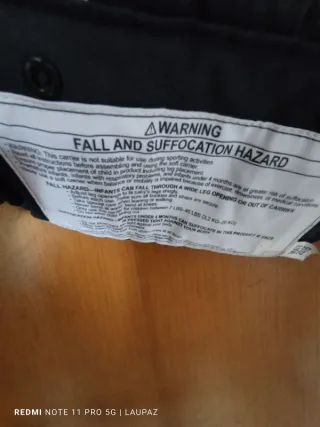 Mochila Porteo Boba Negra