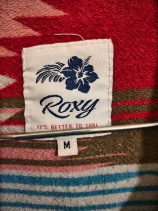 Abrigo/parka Roxy verde militar talla M