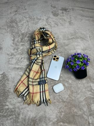 Bufanda Burberry Clásica Beige