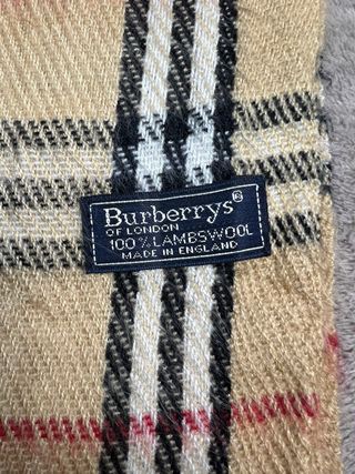 Bufanda Burberry Clásica Beige