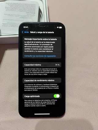 iPhone 12 mini Negro