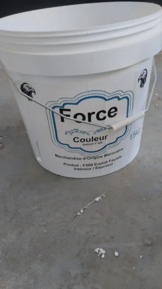 Yeso Force Color Blanco 15kg