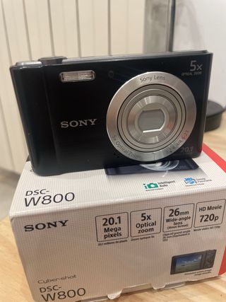 Cámara Sony DSC-W800 Negra