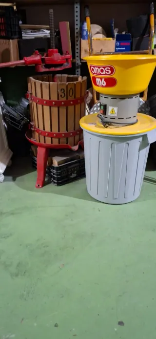 Prensa de vino Omas M6